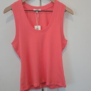 Z Supply Scoop Tank - L - NWT - Salmon